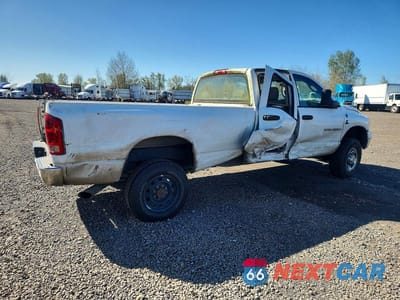 Trzecie zdjęcie samochodu z tyłu: 2006 DODGE RAM 2500 ST VIN:3D7KS28C66G286461 - miniatura