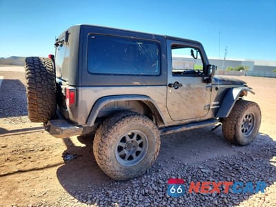 Trzecie zdjęcie samochodu z tyłu: 2017 JEEP WRANGLER SPORT VIN:1C4AJWAG8HL720480 - miniatura