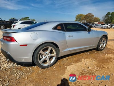 Trzecie zdjęcie samochodu z tyłu: 2014 CHEVROLET CAMARO LT VIN:2G1FC1E36E9250083 - miniatura