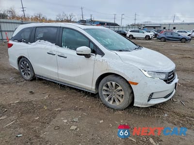 Czwarte zdjęcie samochodu z boku: 2024 HONDA ODYSSEY VIN:5FNRL6H6XRB048307 - miniatura