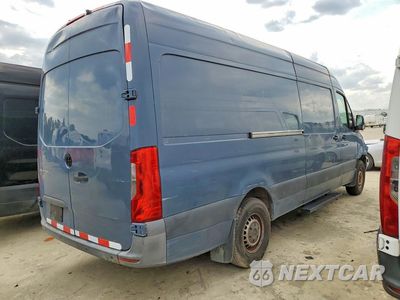 Trzecie zdjęcie samochodu z tyłu: 2019 MERCEDES BENZ SPRINTER 2500 DELIVERY VAN VIN:WD4PF1CD7KT007374 - miniatura
