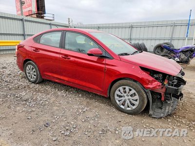 Czwarte zdjęcie samochodu z boku: 2022 HYUNDAI ACCENT SE VIN:3KPC24A63NE182728 - miniatura