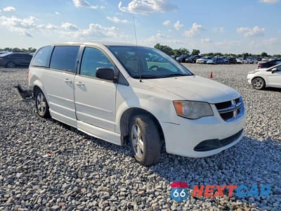 Czwarte zdjęcie samochodu z boku: 2013 DODGE GRAND CARAVAN SE VIN:2C4RDGBG0DR650179 - miniatura