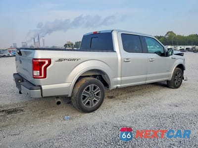 Trzecie zdjęcie samochodu z tyłu: 2015 FORD F150 SUPERCREW VIN:1FTEW1CP6FFB19132 - miniatura