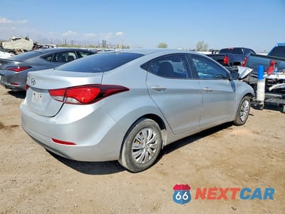 Trzecie zdjęcie samochodu z tyłu: 2016 HYUNDAI ELANTRA SE VIN:KMHDH4AE3GU530117 - miniatura