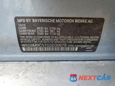 Zdjęcie 12 z 12 samochodu: 2016 BMW M3 VIN:WBS8M9C57G5D30679 - miniatura