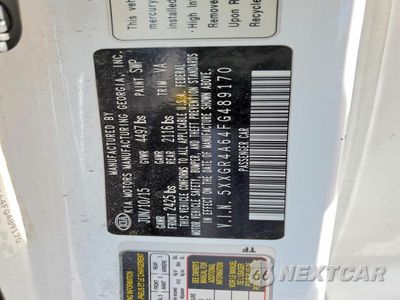 Zdjęcie 12 z 12 samochodu: 2015 KIA OPTIMA SX TURBO VIN:5XXGR4A64FG489170 - miniatura