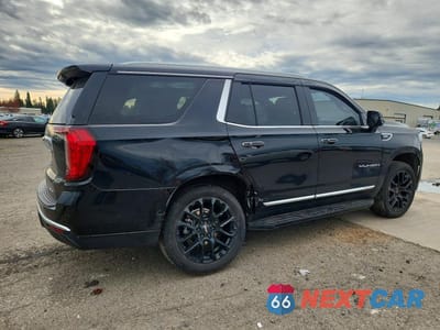 Trzecie zdjęcie samochodu z tyłu: 2022 GMC YUKON SLT VIN:1GKS2BKD0NR354574 - miniatura