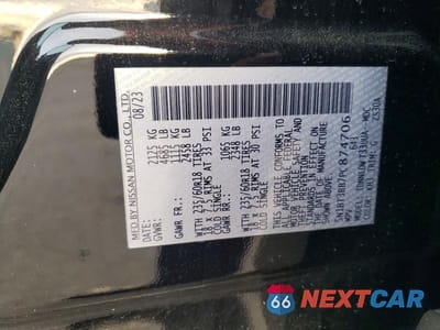 Zdjęcie 13 z 13 samochodu: 2023 NISSAN ROGUE SV VIN:5N1BT3BB7PC874706 - miniatura
