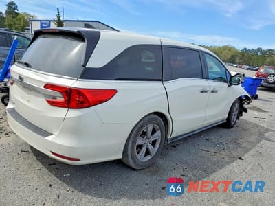 Trzecie zdjęcie samochodu z tyłu: 2019 HONDA ODYSSEY VIN:5FNRL6H72KB022427 - miniatura