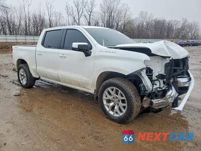 Czwarte zdjęcie samochodu z boku: 2024 CHEVROLET SILVERADO K1500 LT VIN:1GCUDDED1RZ107611 - miniatura