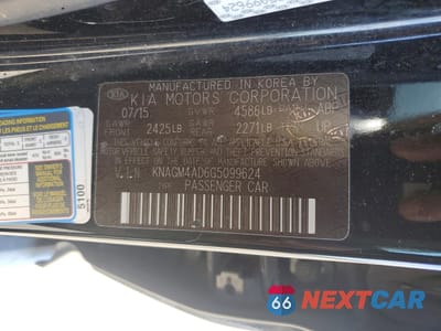 Zdjęcie 12 z 12 samochodu: 2016 KIA OPTIMA HYBRID BASE VIN:KNAGM4AD6G5099624 - miniatura