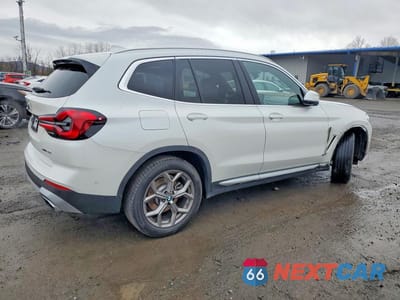 Trzecie zdjęcie samochodu z tyłu: 2024 BMW X3 XDRIVE30I VIN:WBX57DP08RN294751 - miniatura