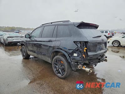 Drugie zdjęcie samochodu z przodu: 2024 HONDA PASSPORT BLACK EDITION VIN:5FNYF8H83RB020431 - miniatura