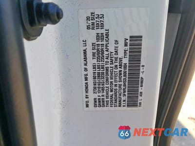 Zdjęcie 14 z 14 samochodu: 2020 HONDA ODYSSEY EX VIN:5FNRL6H53LB061804 - miniatura