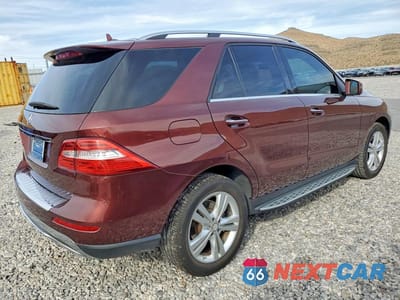 Trzecie zdjęcie samochodu z tyłu: 2014 MERCEDES-BENZ ML 350 VIN:4JGDA5JB2EA387532 - miniatura