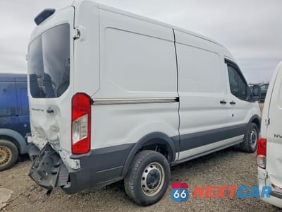 Trzecie zdjęcie samochodu z tyłu: 2019 FORD TRANSIT T-250 VIN:1FTYR1CM2KKB11685 - miniatura