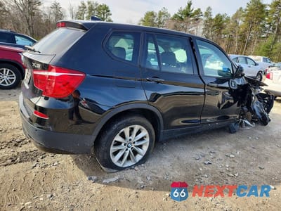 Trzecie zdjęcie samochodu z tyłu: 2013 BMW X3 XDRIVE28I VIN:5UXWX9C58D0D03696 - miniatura