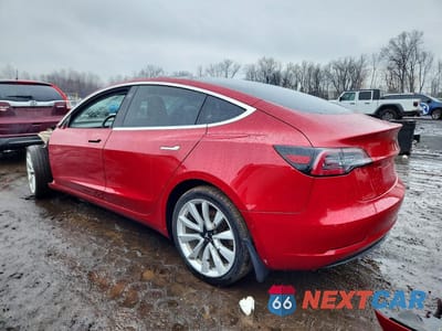 Drugie zdjęcie samochodu z przodu: 2018 TESLA MODEL 3 VIN:5YJ3E1EBXJF065438 - miniatura