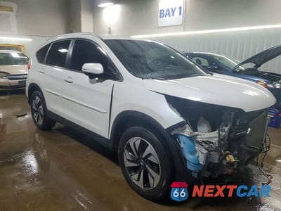 Czwarte zdjęcie samochodu z boku: 2015 HONDA CR-V TOURING VIN:5J6RM4H93FL056344 - miniatura