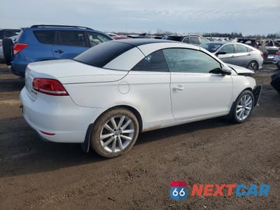 Trzecie zdjęcie samochodu z tyłu: 2014 VOLKSWAGEN EOS KOMFORT VIN:WVWBW8AH3EV005634 - miniatura