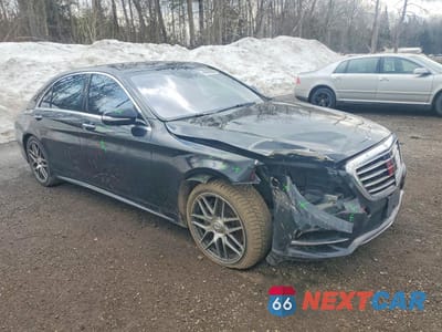 Czwarte zdjęcie samochodu z boku: 2016 MERCEDES-BENZ S 550 4MATIC VIN:WDDUG8FB4GA227657 - miniatura