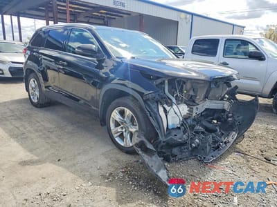 Czwarte zdjęcie samochodu z boku: 2018 TOYOTA HIGHLANDER LIMITED VIN:5TDDZRFH7JS843345 - miniatura