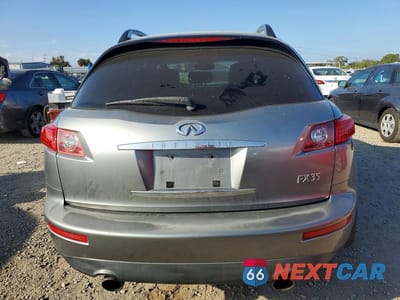 Zdjęcie 6 z 12 samochodu: 2005 INFINITI FX35 BASE VIN:JNRAS08U05X109563 - miniatura