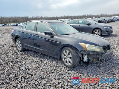 Czwarte zdjęcie samochodu z boku: 2008 HONDA ACCORD EXL VIN:1HGCP268X8A113818 - miniatura