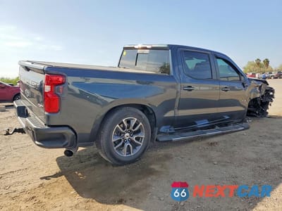 Trzecie zdjęcie samochodu z tyłu: 2020 CHEVROLET SILVERADO C1500 RST VIN:3GCPWDED6LG255333 - miniatura