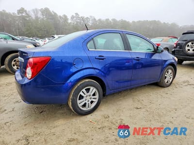 Trzecie zdjęcie samochodu z tyłu: 2013 CHEVROLET SONIC LT VIN:1G1JC5SH6D4145014 - miniatura