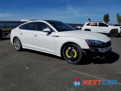 Czwarte zdjęcie samochodu z boku: 2021 AUDI A5 PREMIUM 40 VIN:WAUABCF54MA029422 - miniatura