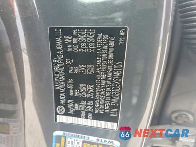 Zdjęcie 13 z 13 samochodu: 2025 HYUNDAI TUCSON SEL VIN:5NMJB3DEXSH451106 - miniatura