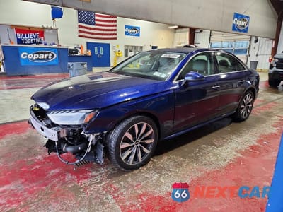 2022 AUDI A4 PREMIUM PLUS 40 WAUBBAF48NN000127 - główne zdjęcie licytacji z USA - miniatura
