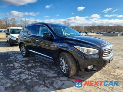 Czwarte zdjęcie samochodu z boku: 2014 INFINITI QX60 BASE VIN:5N1AL0MM7EC522392 - miniatura