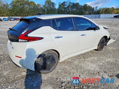 Trzecie zdjęcie samochodu z tyłu: 2023 NISSAN LEAF SV PLUS VIN:1N4CZ1CVXPC560459 - miniatura