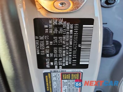 Zdjęcie 14 z 14 samochodu: 2025 KIA SORENTO VIN:5XYRL4JC9SG384999 - miniatura
