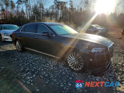 Czwarte zdjęcie samochodu z boku: 2019 GENESIS G90 5.0 ULTIMATE VIN:KMTF54JH8KU054568 - miniatura