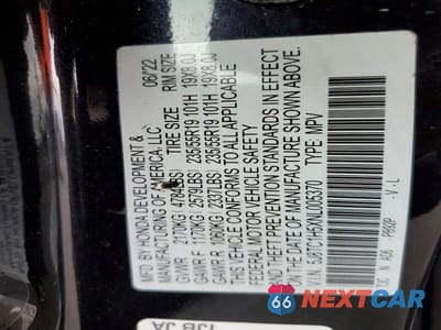 Zdjęcie 13 z 13 samochodu: 2022 ACURA RDX TECHNOLOGY VIN:5J8TC1H5XNL005370 - miniatura
