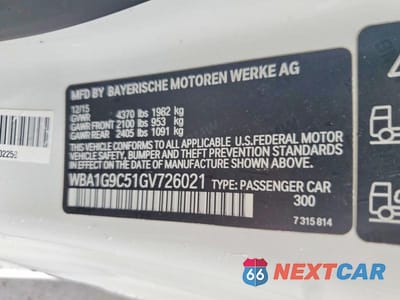 Zdjęcie 12 z 12 samochodu: 2016 BMW 228 XI SULEV VIN:WBA1G9C51GV726021 - miniatura