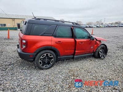 Trzecie zdjęcie samochodu z tyłu: 2024 FORD BRONCO SPORT OUTER BANKS VIN:3FMCR9C63RRE35224 - miniatura