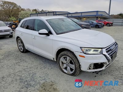 Czwarte zdjęcie samochodu z boku: 2019 AUDI Q5 PREMIUM PLUS VIN:WA1BNAFY2K2112734 - miniatura