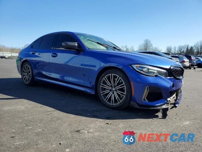 Czwarte zdjęcie samochodu z boku: 2020 BMW M340I VIN:WBA5U7C01LFH22898 - miniatura