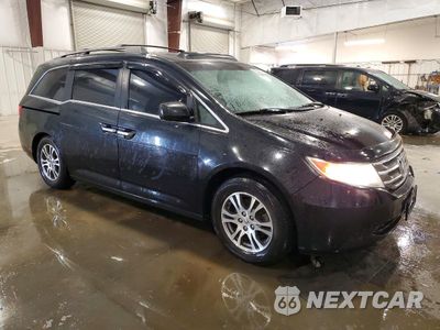 Czwarte zdjęcie samochodu z boku: 2012 HONDA ODYSSEY EXL VIN:5FNRL5H68CB103595 - miniatura