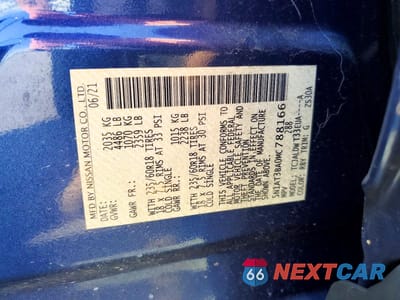 Zdjęcie 13 z 13 samochodu: 2021 NISSAN ROGUE SV VIN:5N1AT3BA0MC788166 - miniatura