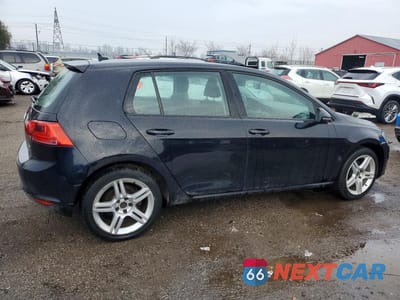 Trzecie zdjęcie samochodu z tyłu: 2015 VOLKSWAGEN GOLF VIN:3VW217AU2FM089301 - miniatura