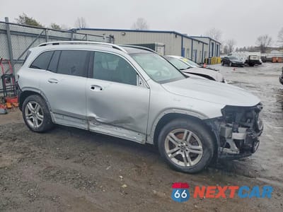 Czwarte zdjęcie samochodu z boku: 2020 MERCEDES-BENZ GLB 250 4MATIC VIN:W1N4M4HB3LW051909 - miniatura