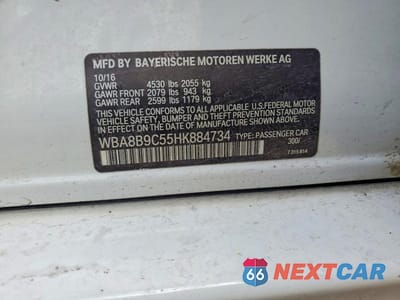 Zdjęcie 12 z 12 samochodu: 2017 BMW 330 I VIN:WBA8B9C55HK884734 - miniatura