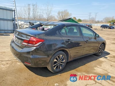 Trzecie zdjęcie samochodu z tyłu: 2013 HONDA CIVIC EX VIN:19XFB2F89DE226659 - miniatura