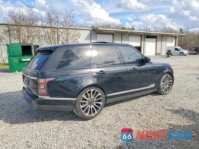 Trzecie zdjęcie samochodu z tyłu: 2016 LAND ROVER RANGE ROVER SUPERCHARGED VIN:SALGS2EF2GA295293 - miniatura